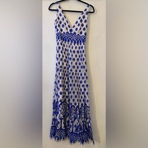J.crew floral maxi dress